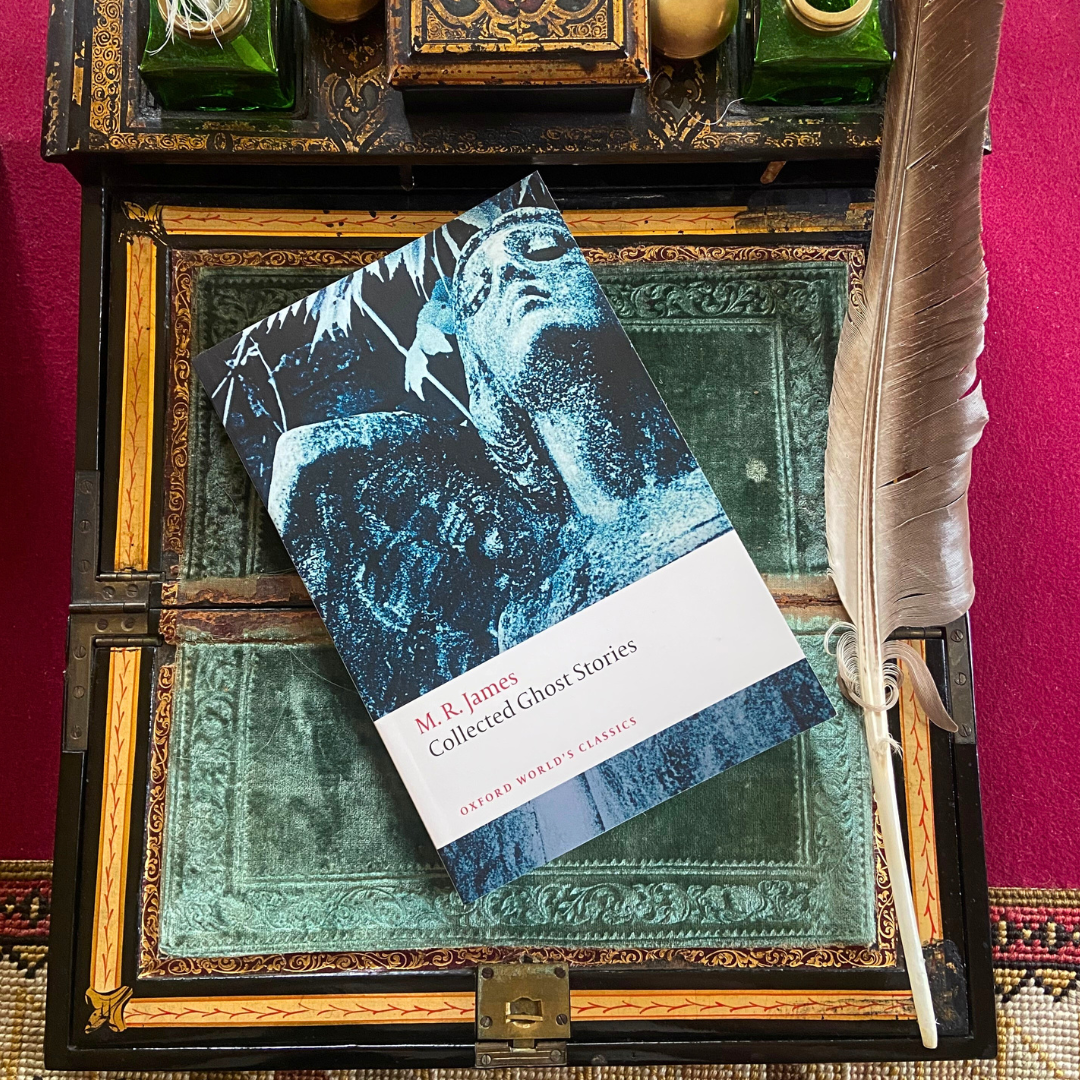 A copy of Collected Ghost Stories by M R James.