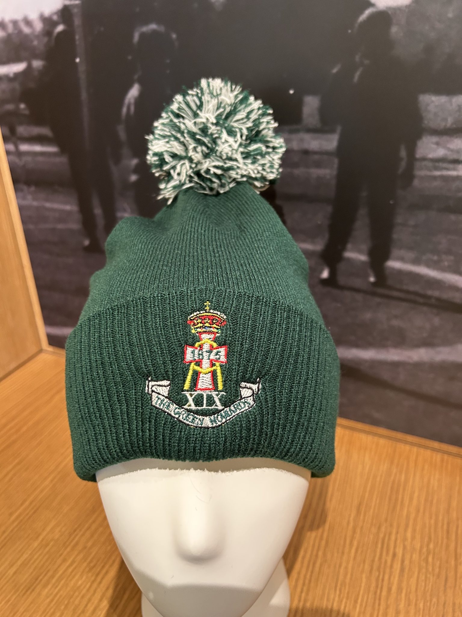 Green Howards Pom Pom Beanie