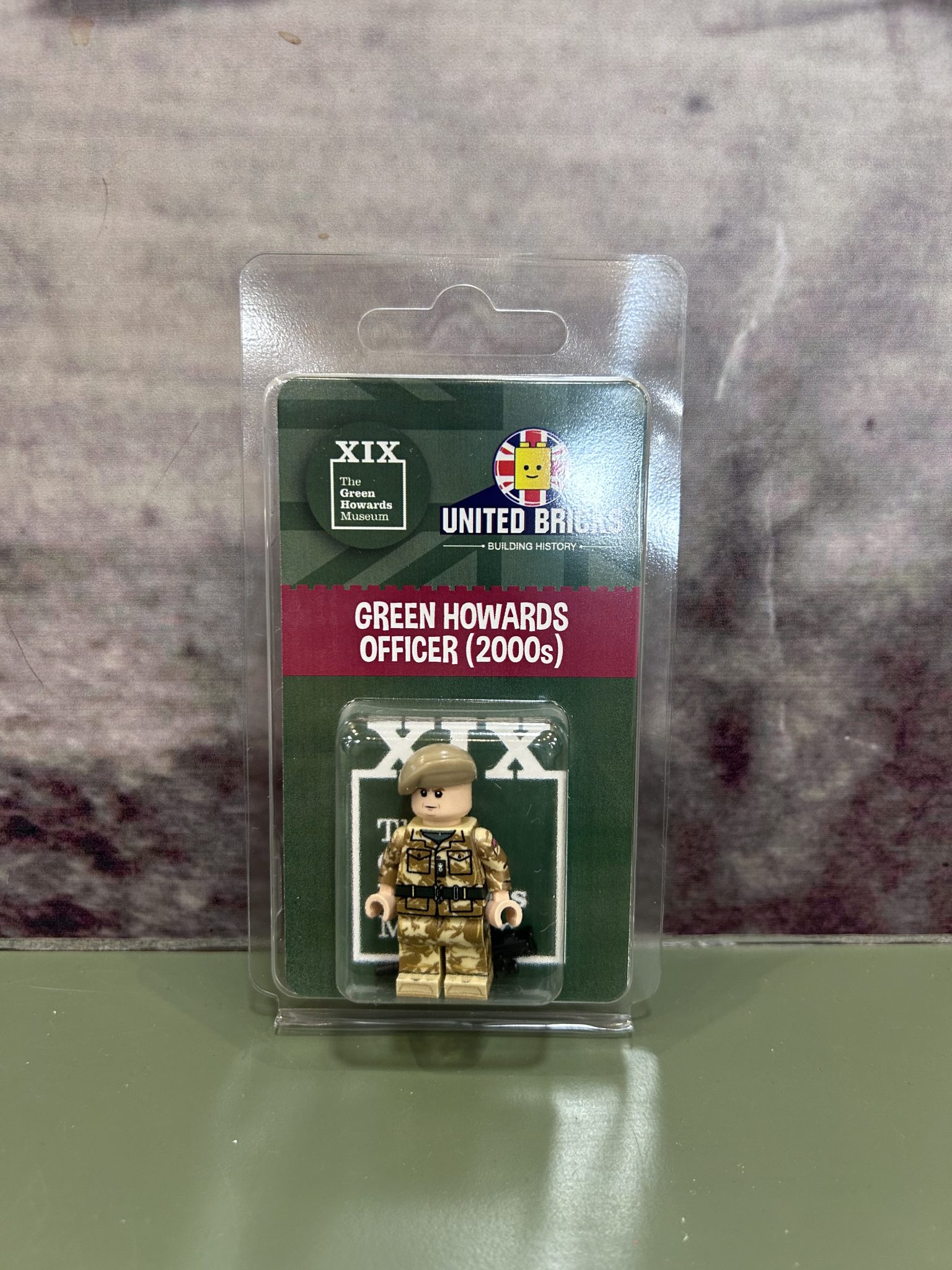 Green Howards Officer Mini Figure