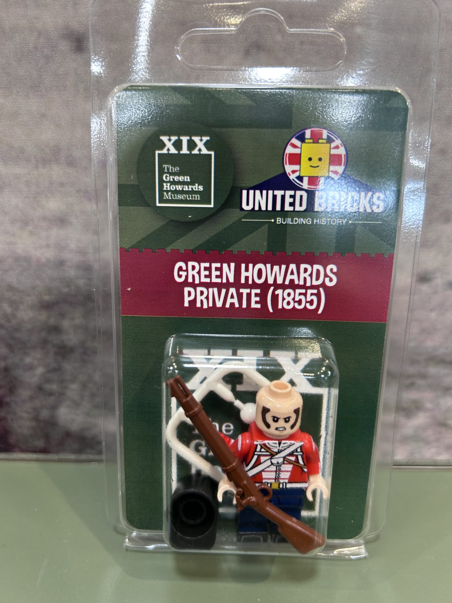 Green Howards Private 1855 Minifigure