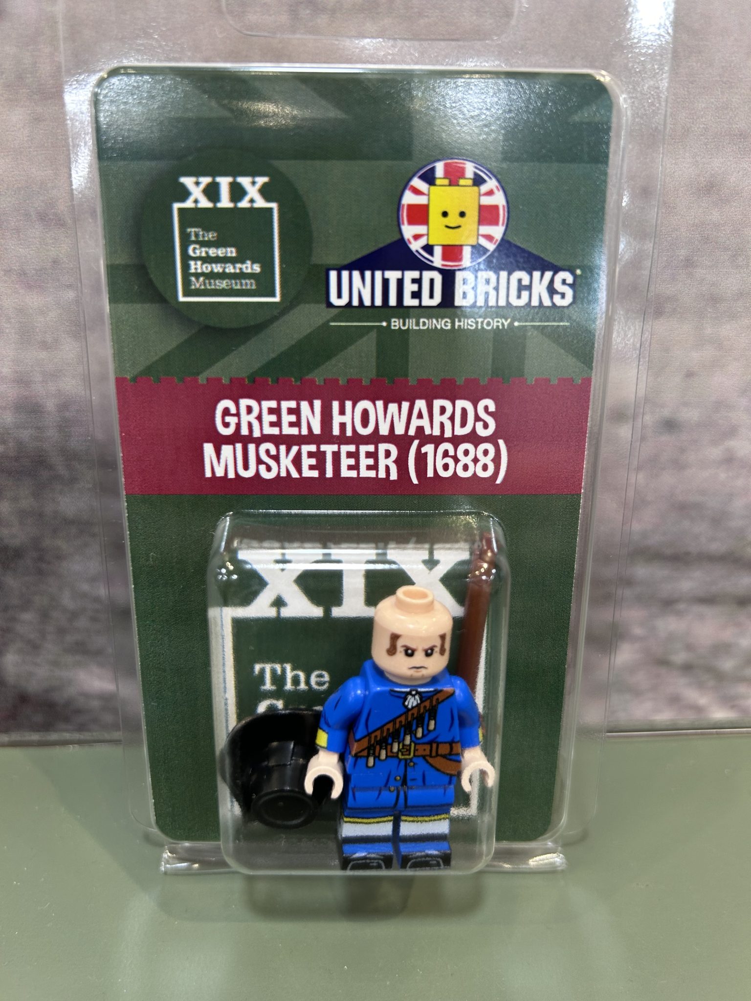 Green Howards Musketeer 1688 Minifigure